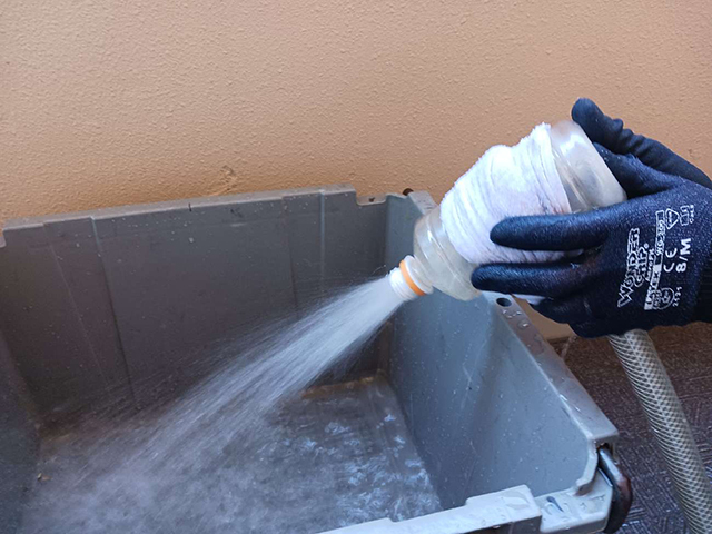 給水・給湯管洗浄工事