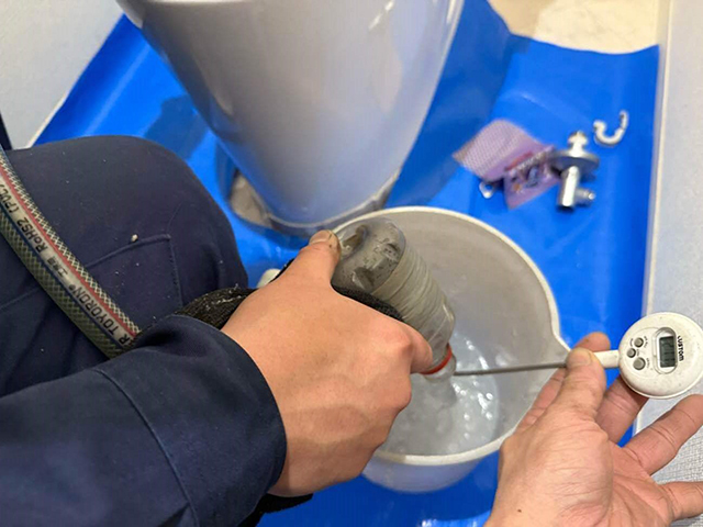 給水・給湯管洗浄工事