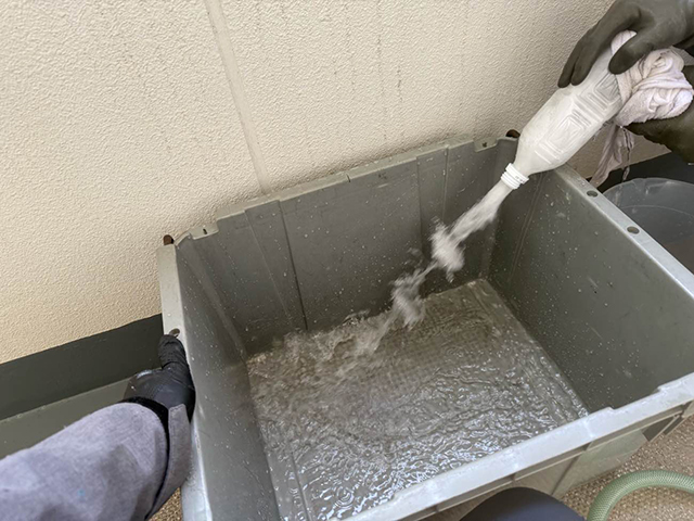 給水・給湯管洗浄工事