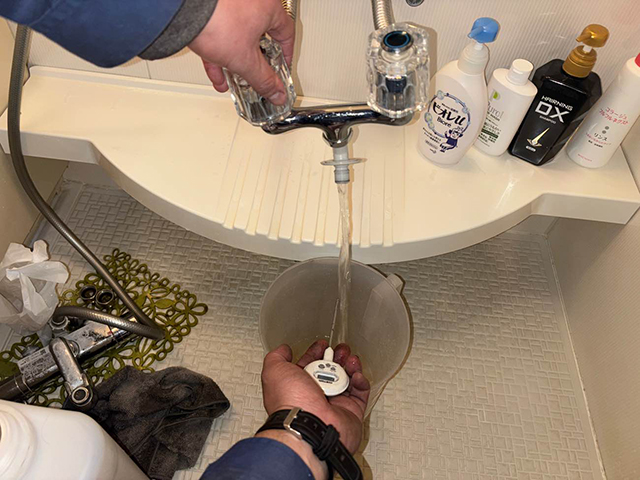 給水・給湯管洗浄工事