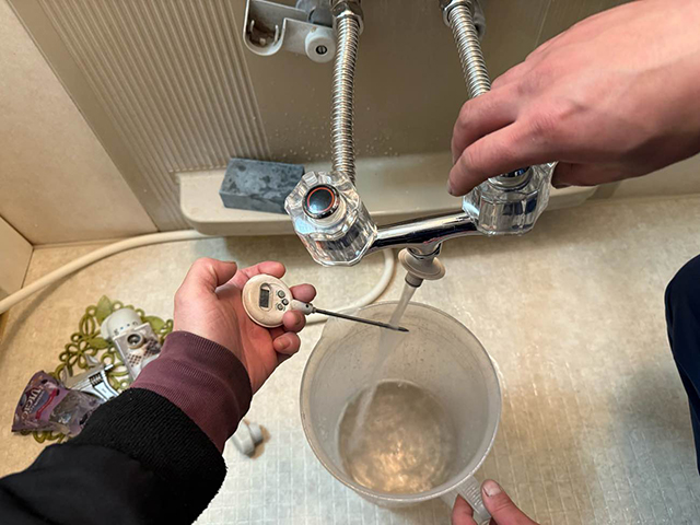 給水・給湯管洗浄工事