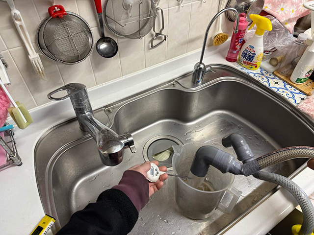 給水・給湯管洗浄工事