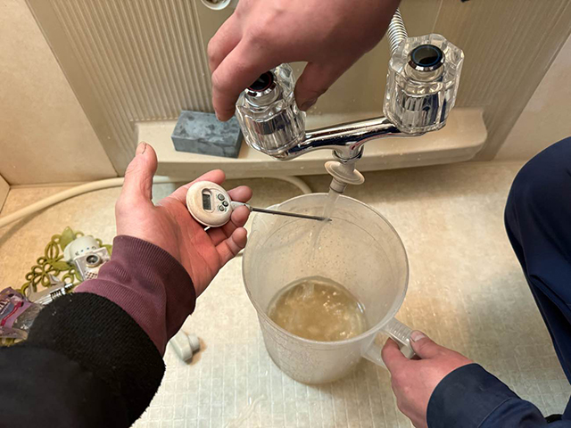 給水・給湯管洗浄工事