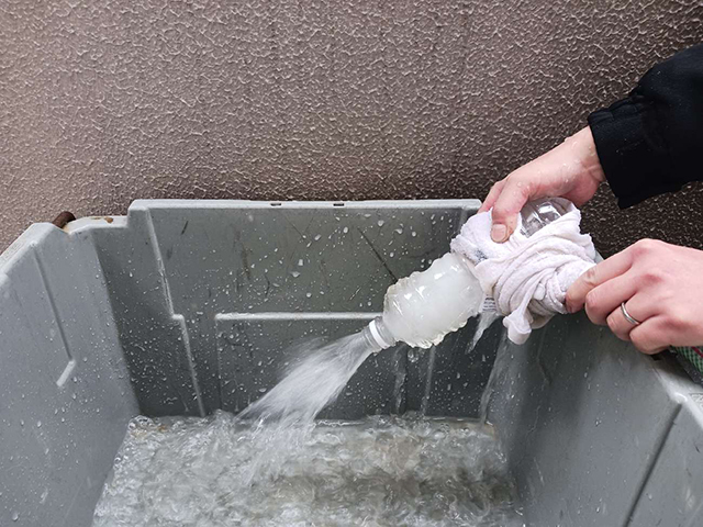 給水・給湯管洗浄工事