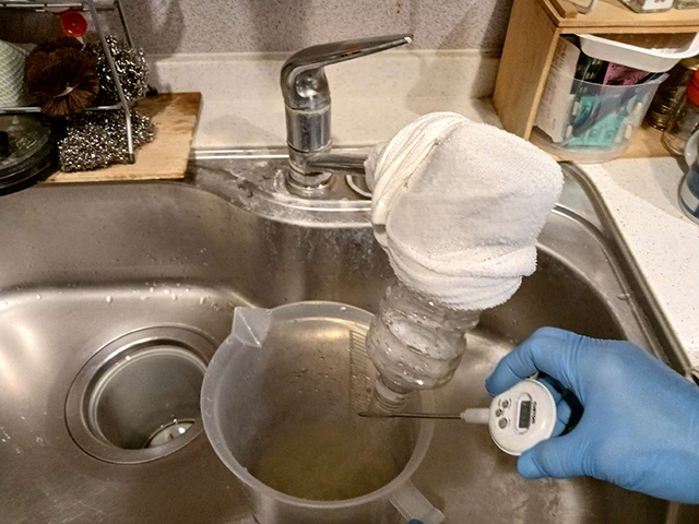 給水・給湯管洗浄工事