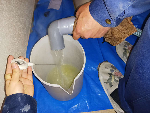 給水・給湯管洗浄工事