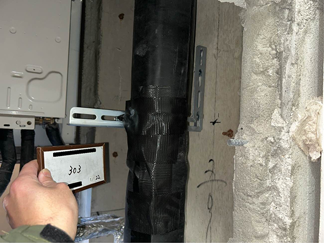 共用部排水管更新工事