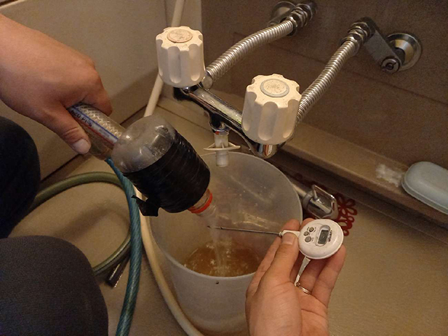 給水・給湯管洗浄工事