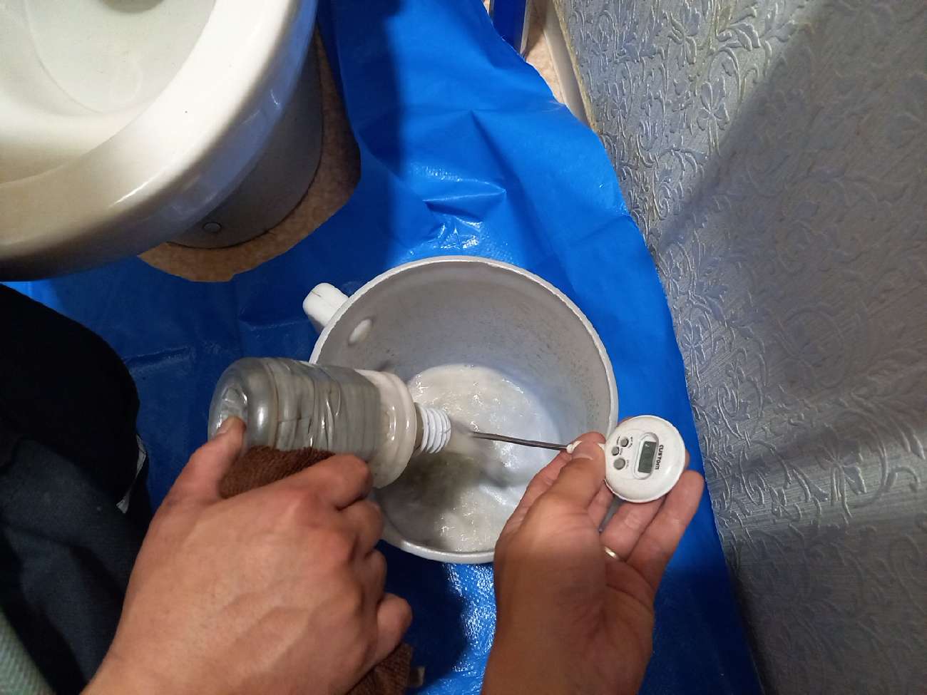 給水・給湯管洗浄工事