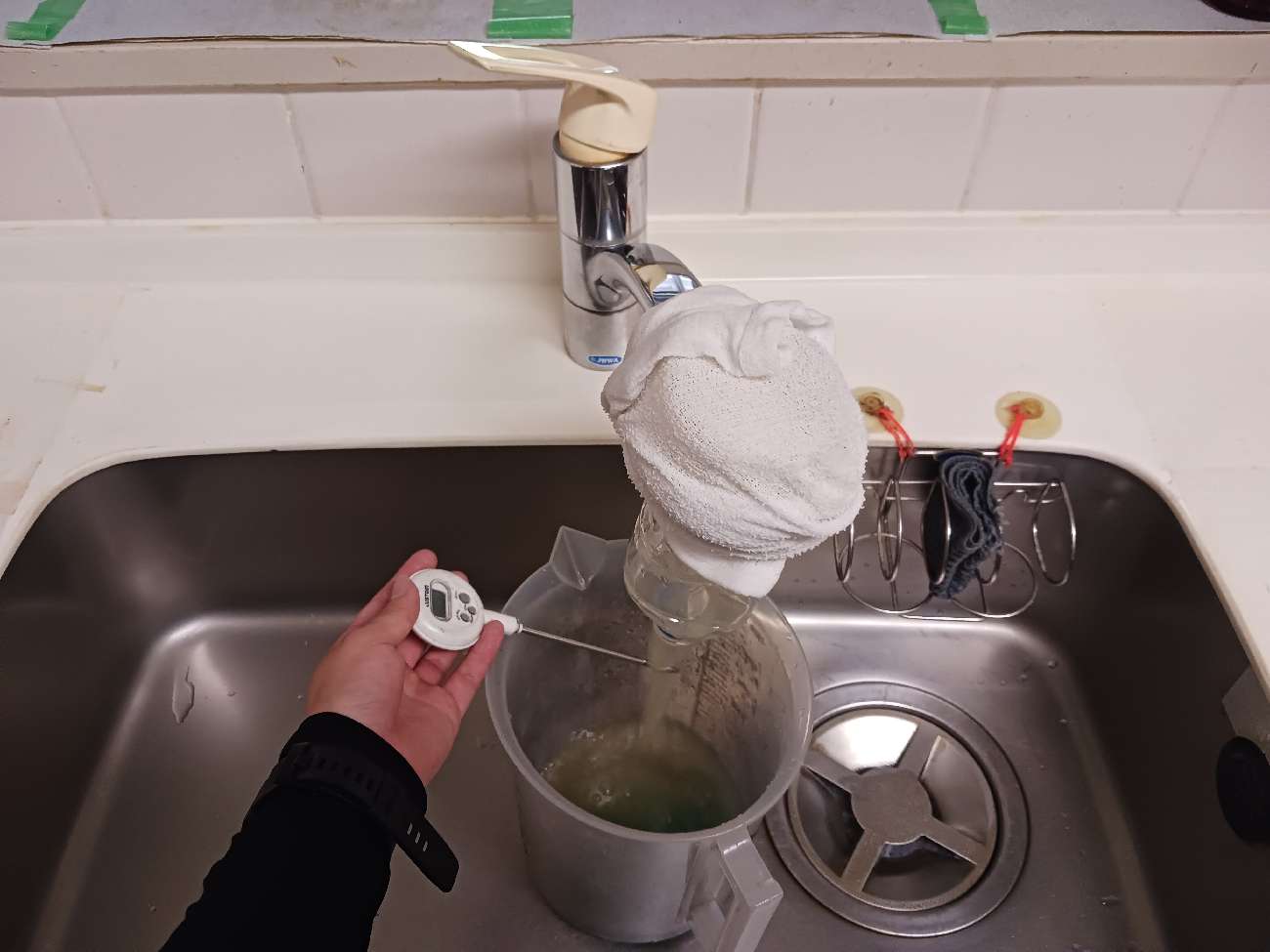 給水・給湯管洗浄工事