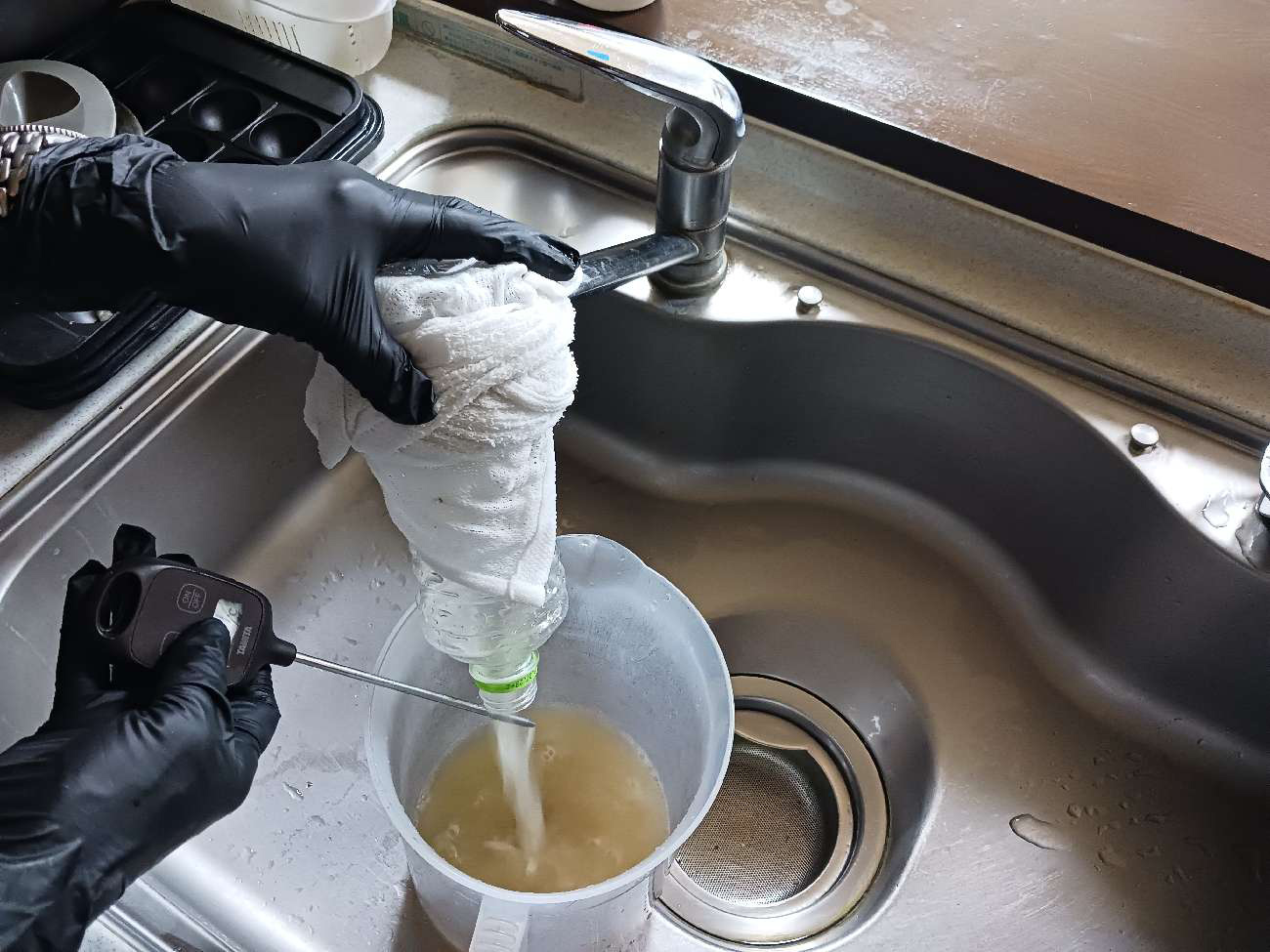 給水・給湯管洗浄工事