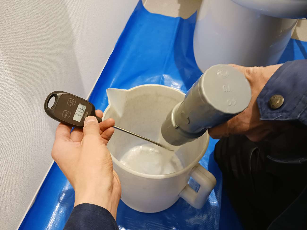 給水・給湯管洗浄工事