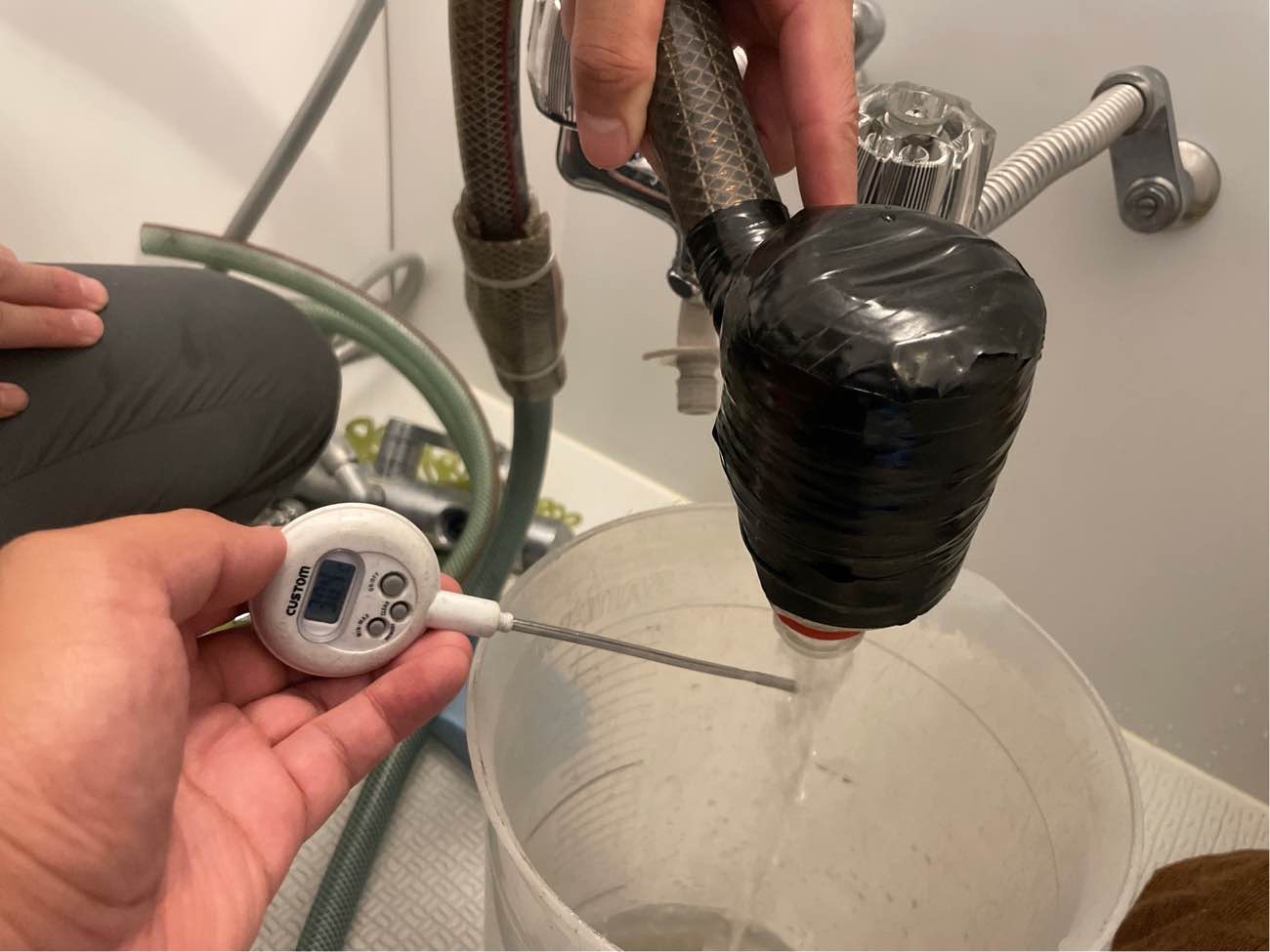 給水・給湯管洗浄工事