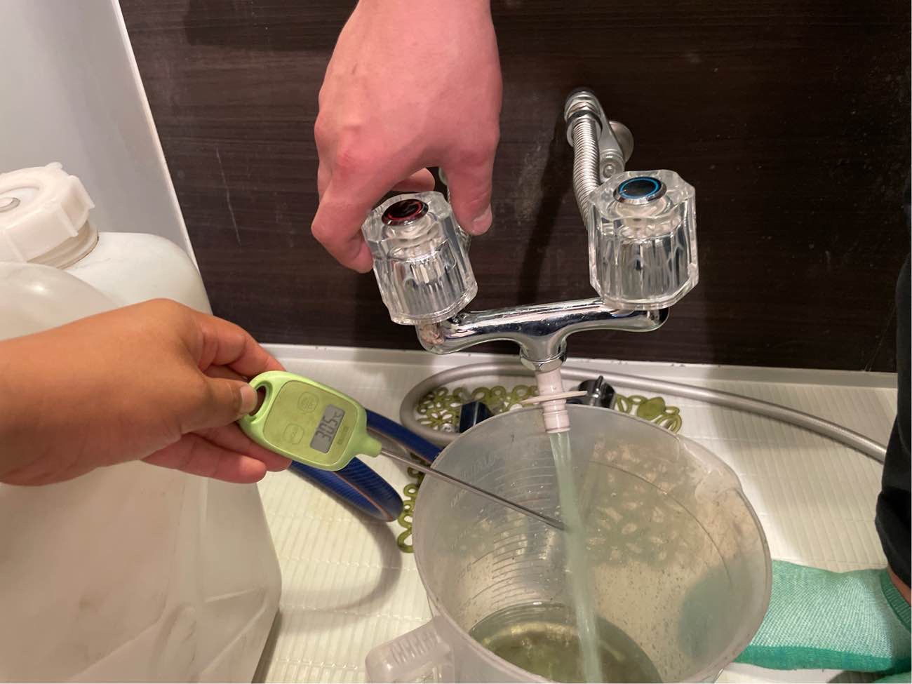 給水・給湯管洗浄工事